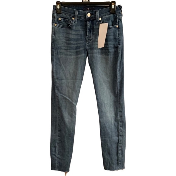 7 For All Mankind Ankle Gwenevere size 26 NWT - Picture 1 of 10